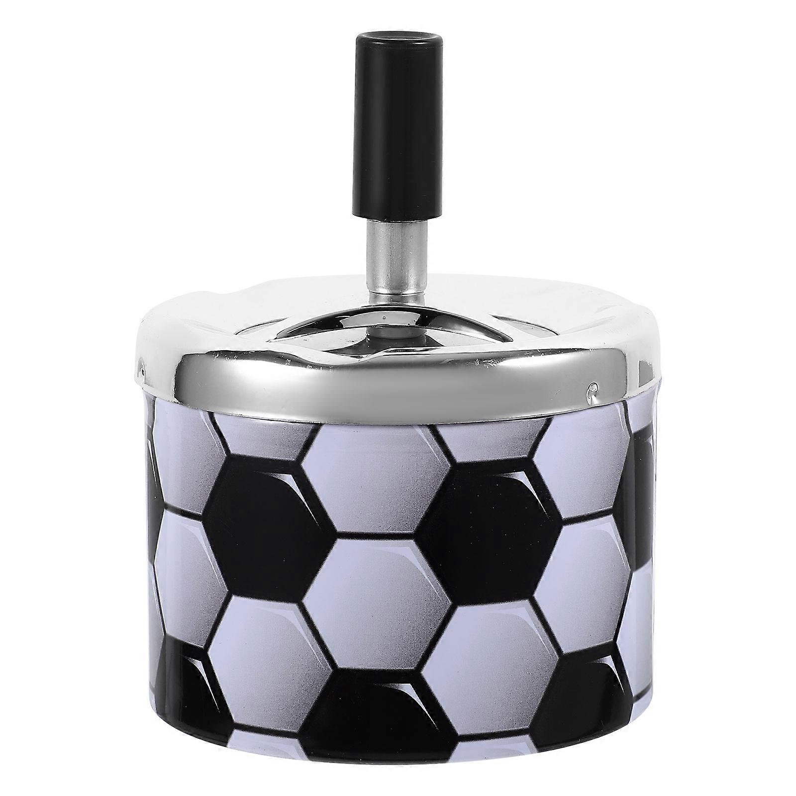 5Pcs Convenient Ash Tray Accessory For Desktop And Car Use In Metal Material Designed For Odor Prevention