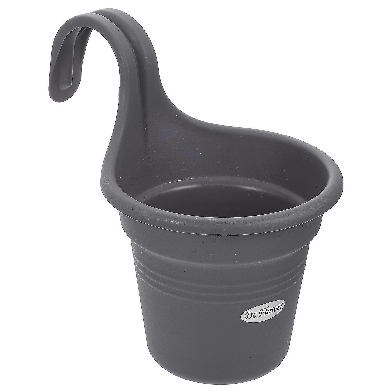 Balcony Hanging Flower Bucket for Storage Balcony Hanging Flower Bucket