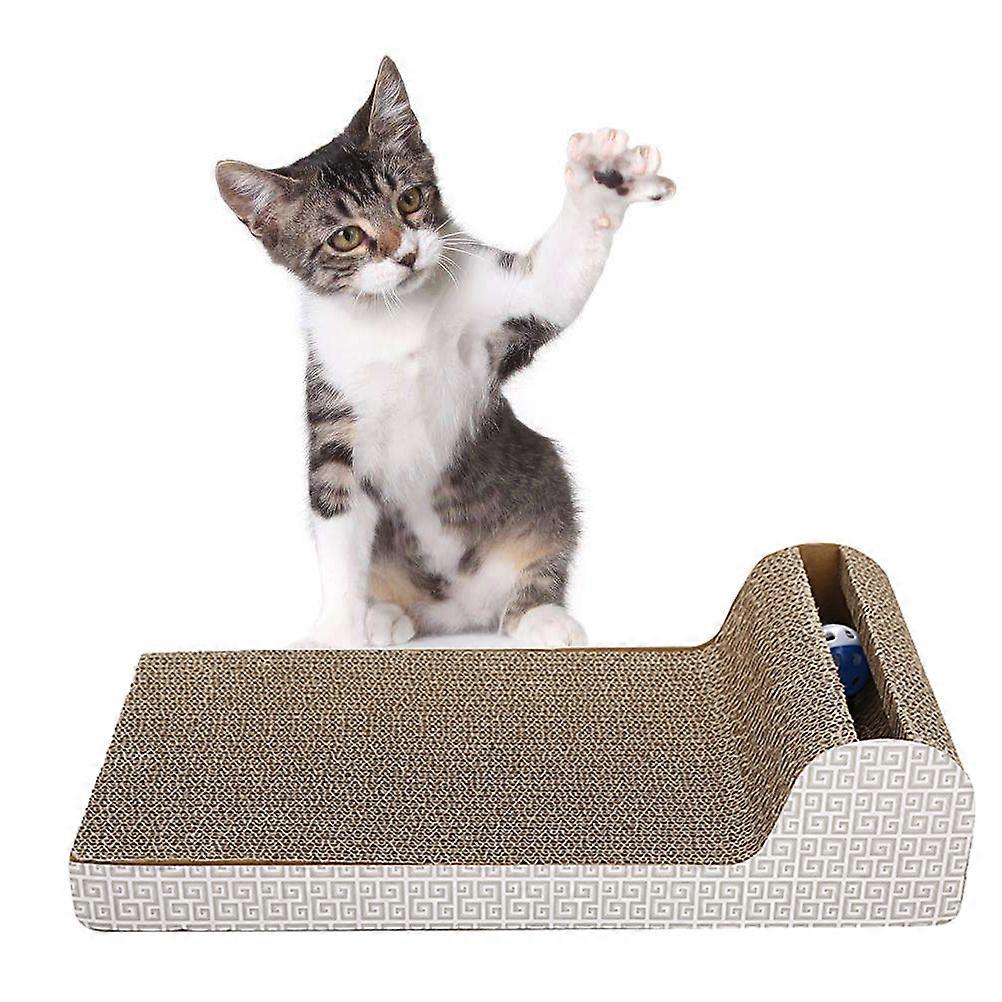 Cat Claw Plate Corrugated Paper Toy for Cat Use P Shape Model