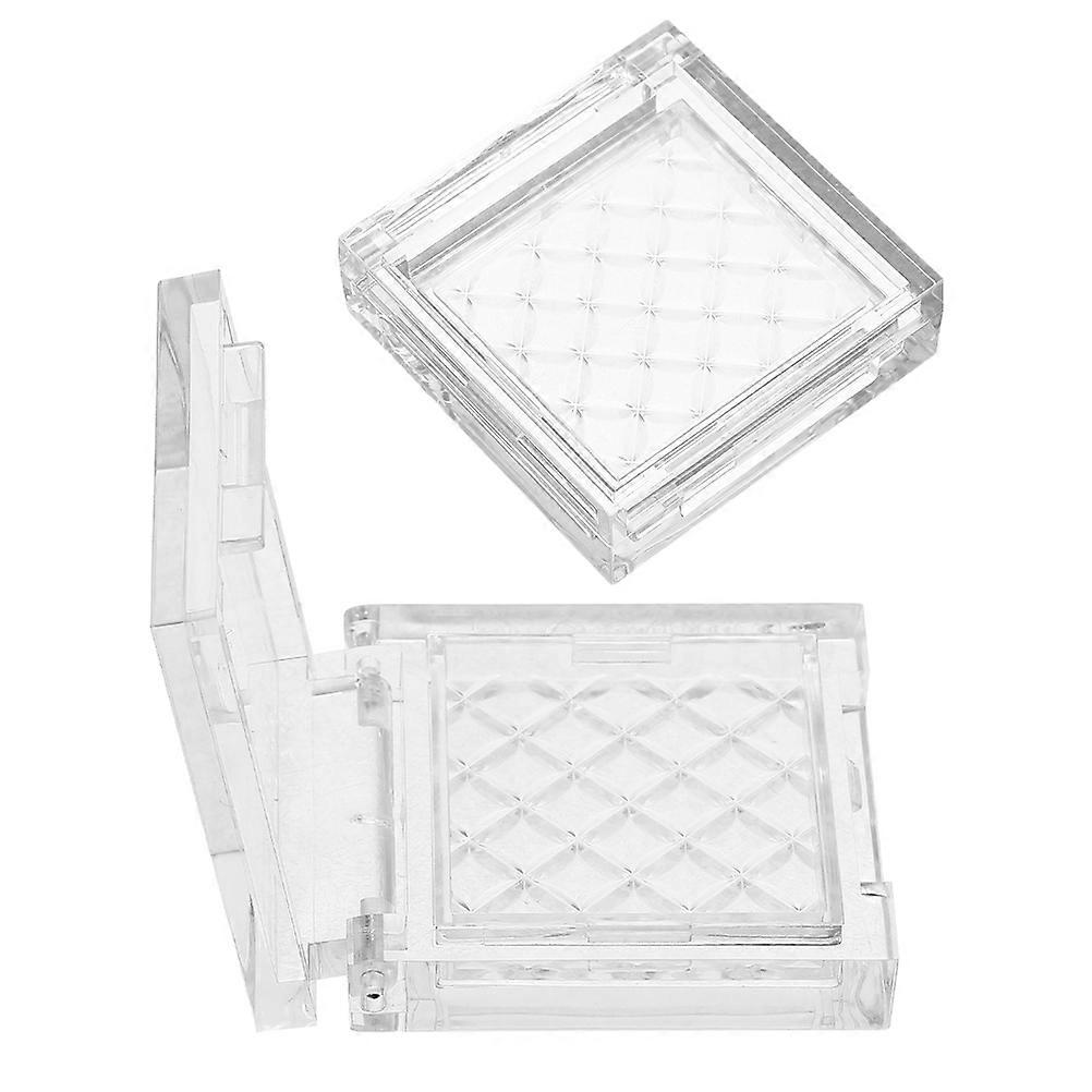 Transparent Plastic Lipstick Palette for Makeup Storage 6Pcs DIY Set
