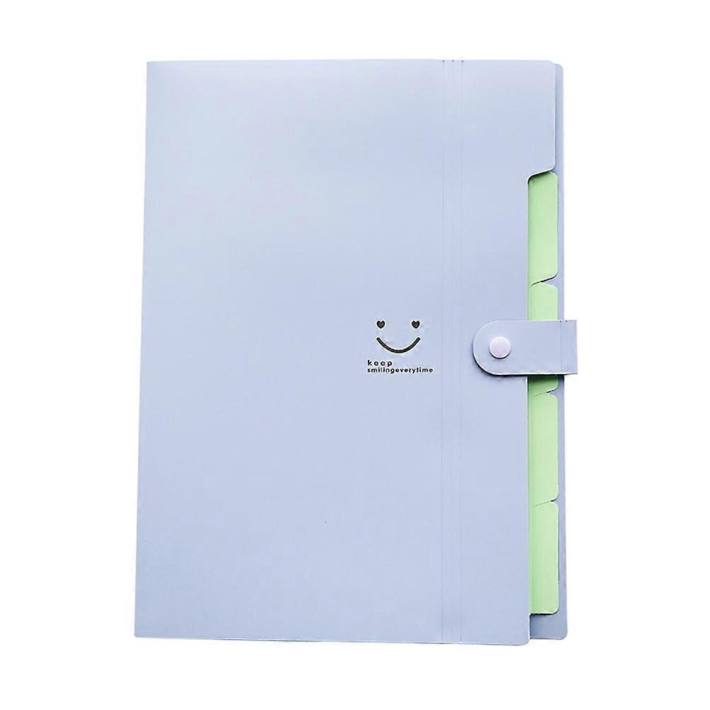File Folder with Snap Closure 2Pcs Expanding Folder for Files Holding