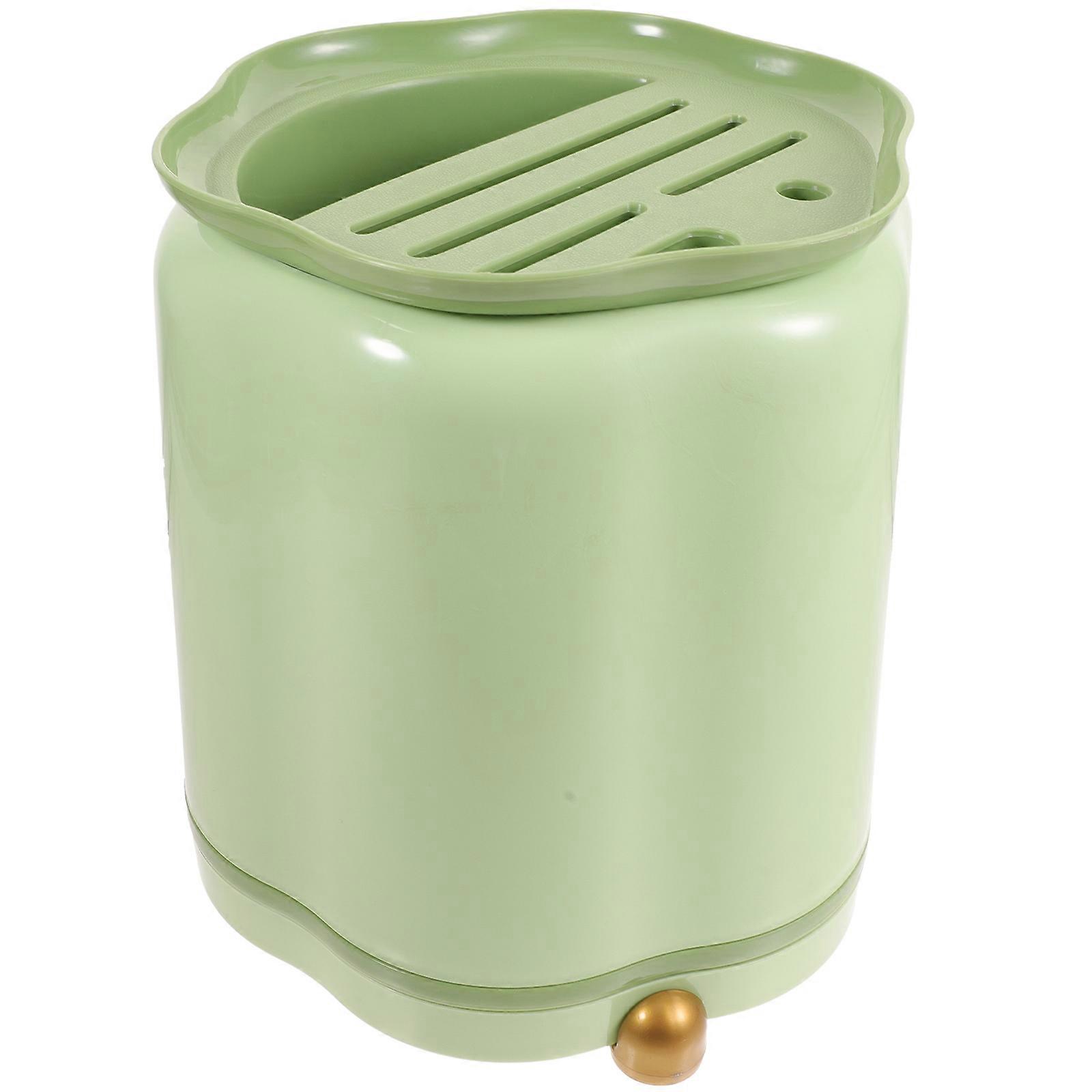 Rotatable Cutter Organizer Kitchen Utensil Holder for Storage 2Pcs