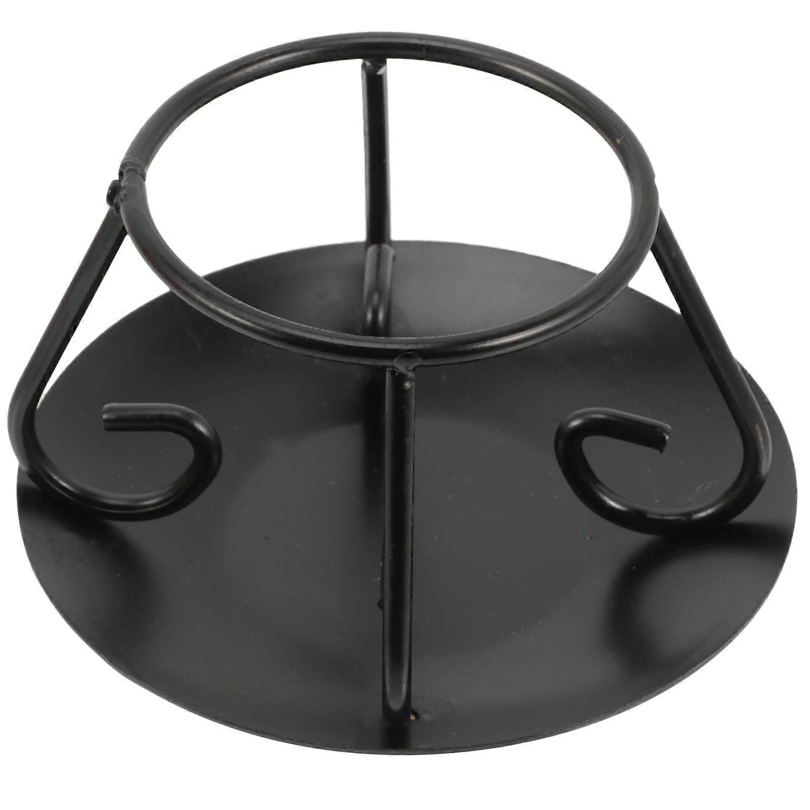 Metal Cauldron Desktop Pot Holder for Stable Support 3Pcs