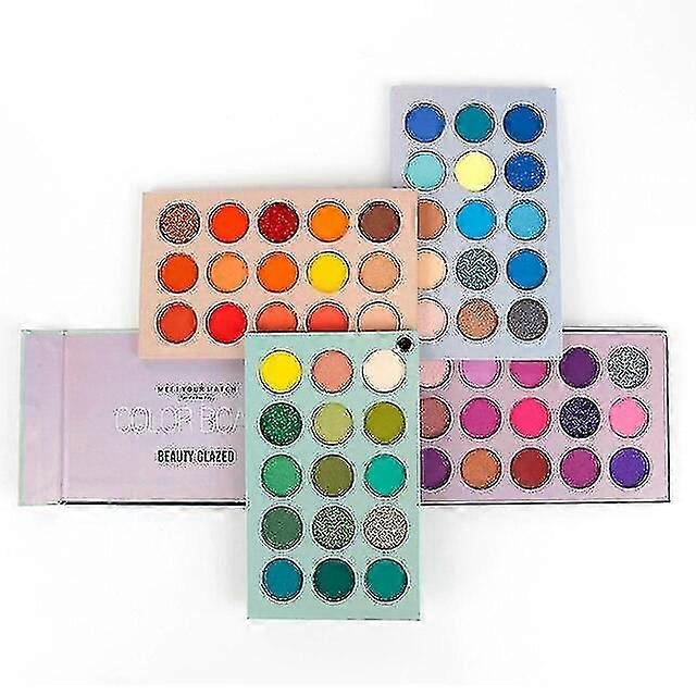 Eye Shadow 60 Color Eyeshadow Palette 4in1 Rotation Board Eyeshadow Palette Eye Shadow Makeup |eye Shadow