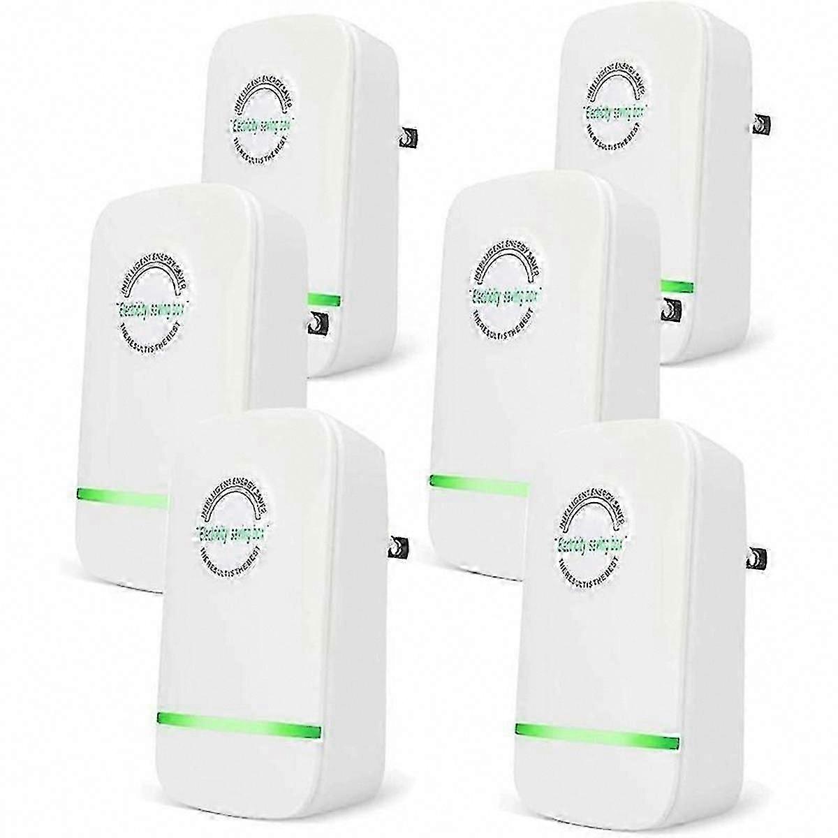 6 Pack Smart Power Saver Pro EU Plug, Energy Saving Device
