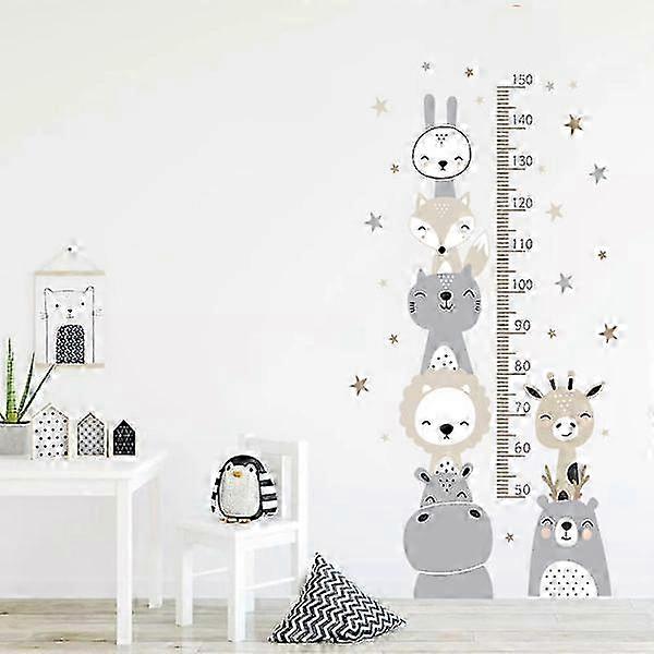 Children's Height Chart Wall Sticker, Baby Growing
