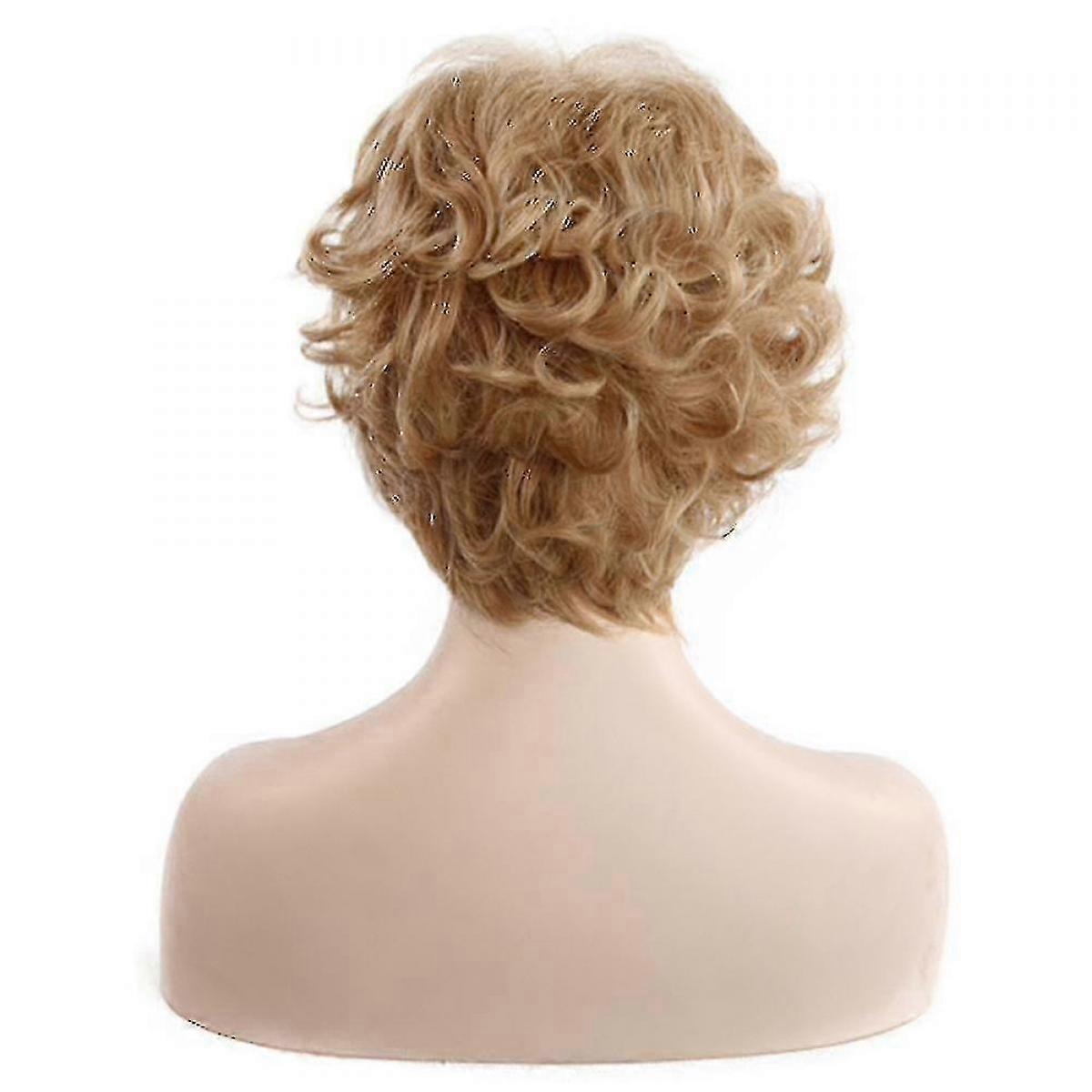 Fluffy Short Small Curly Wig