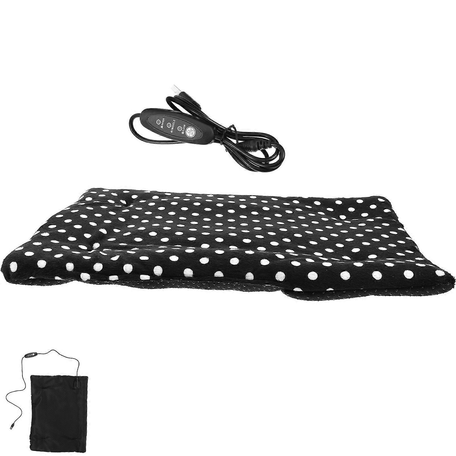 Pet Heated Pad Warm Pad for Winter Use 4Pcs Temperature Control Included