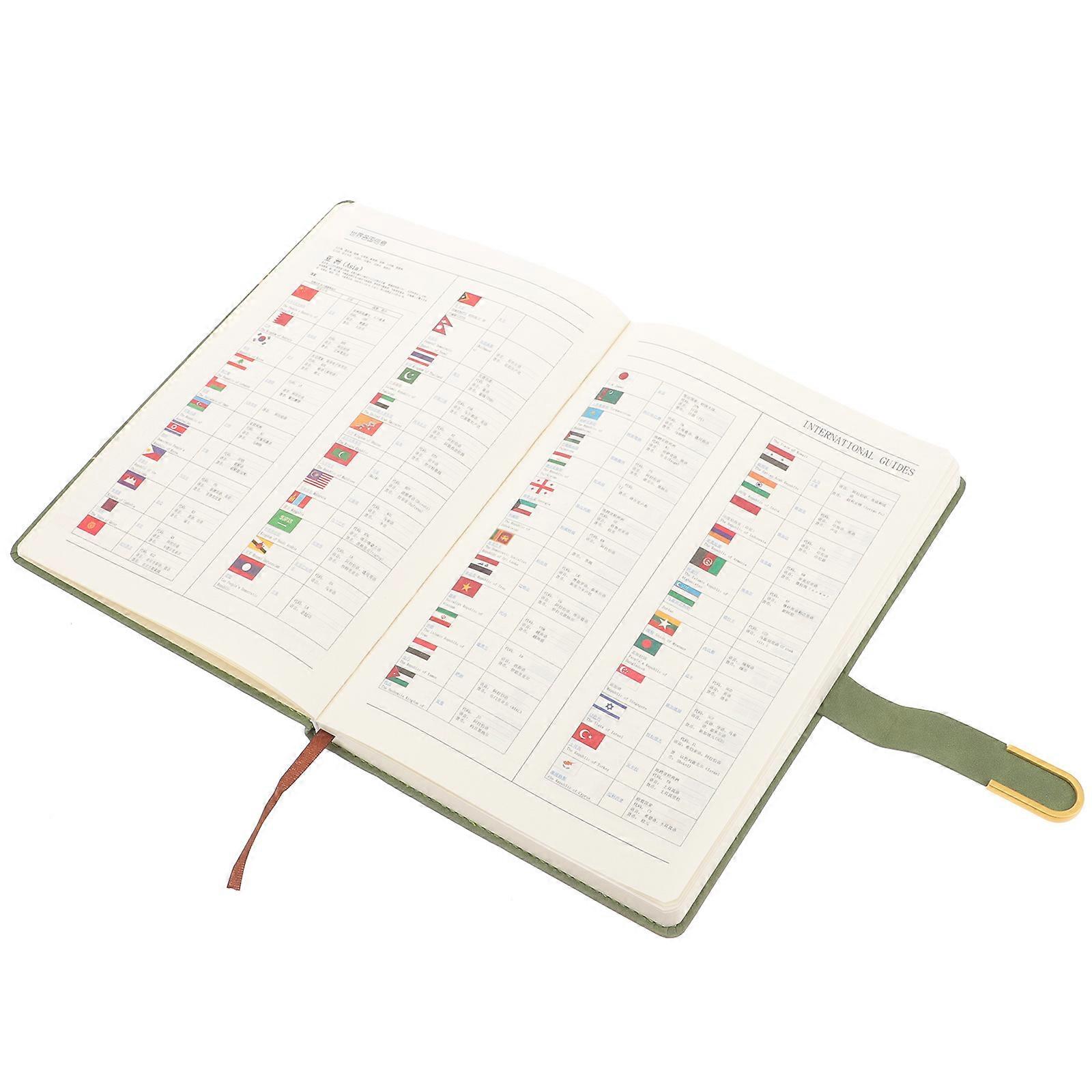 Work Schedule Planner Notepad Employees Simple and Generous Appearance 8.5×6.3×1.4in To-Do List Management 1Set