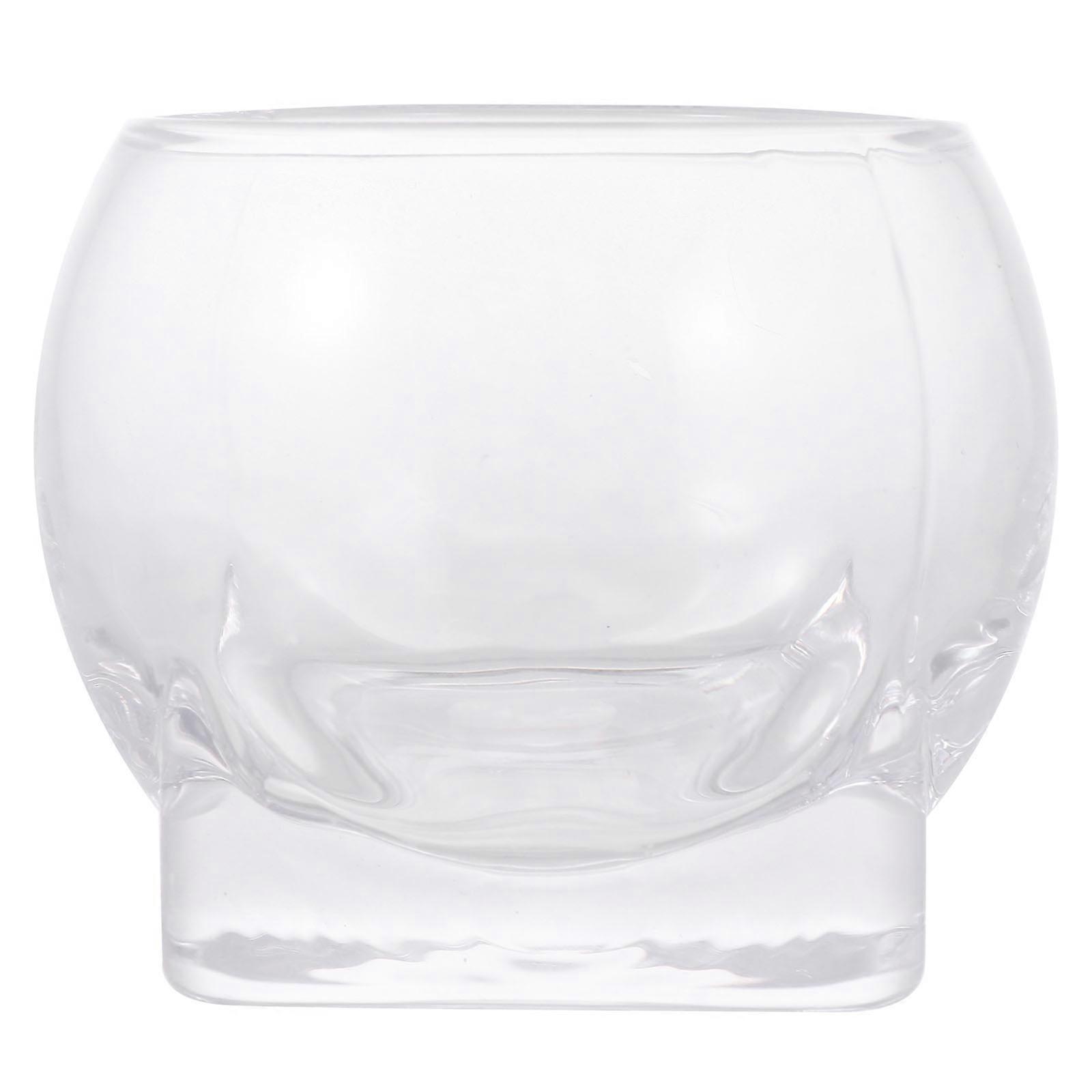 Home Drinking Cup Heat Resistant Irregular Glass Cup Mug 2Pcs