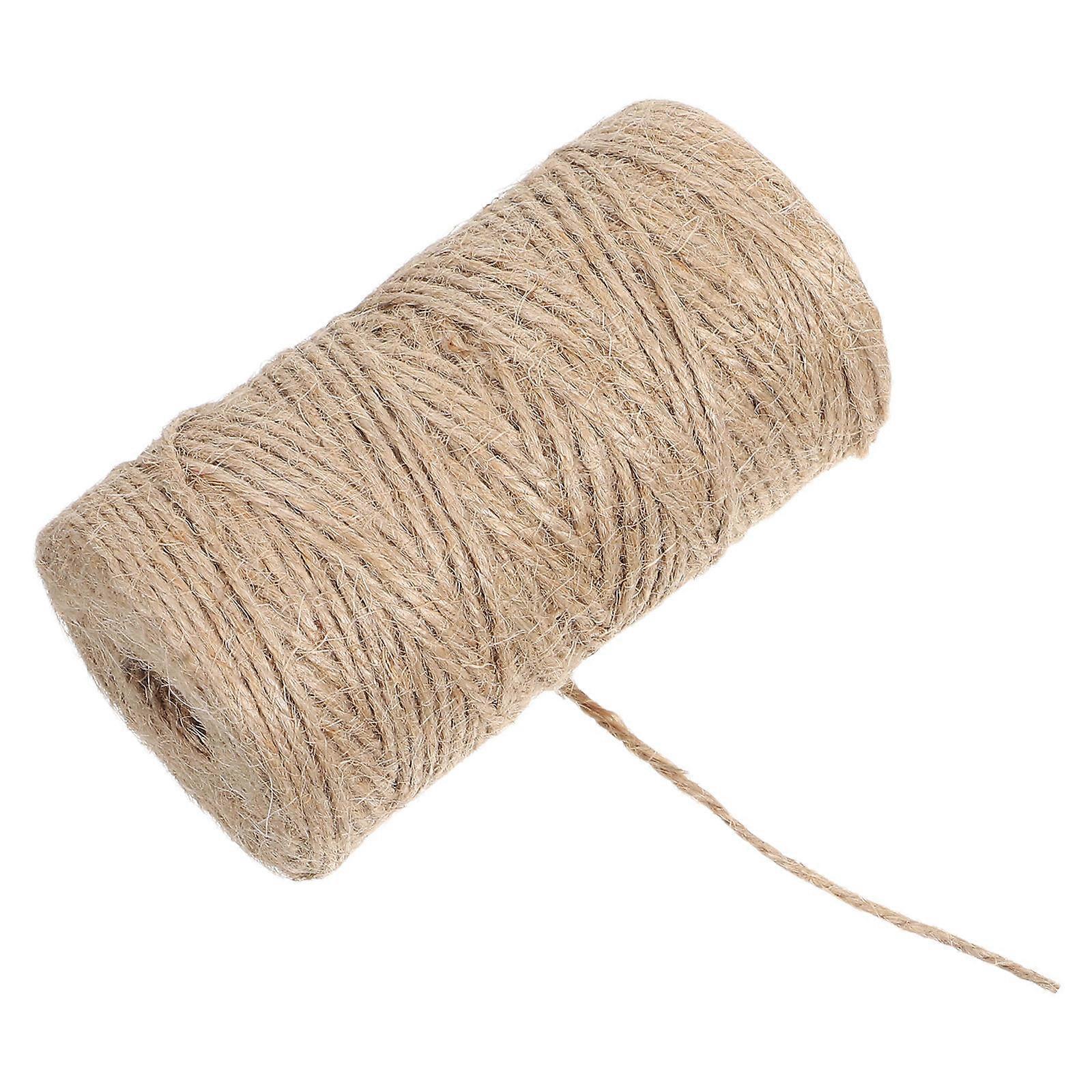 100m Hemp Rope for Decorating Hemp Rope Round Cylinder for DIY Crafts