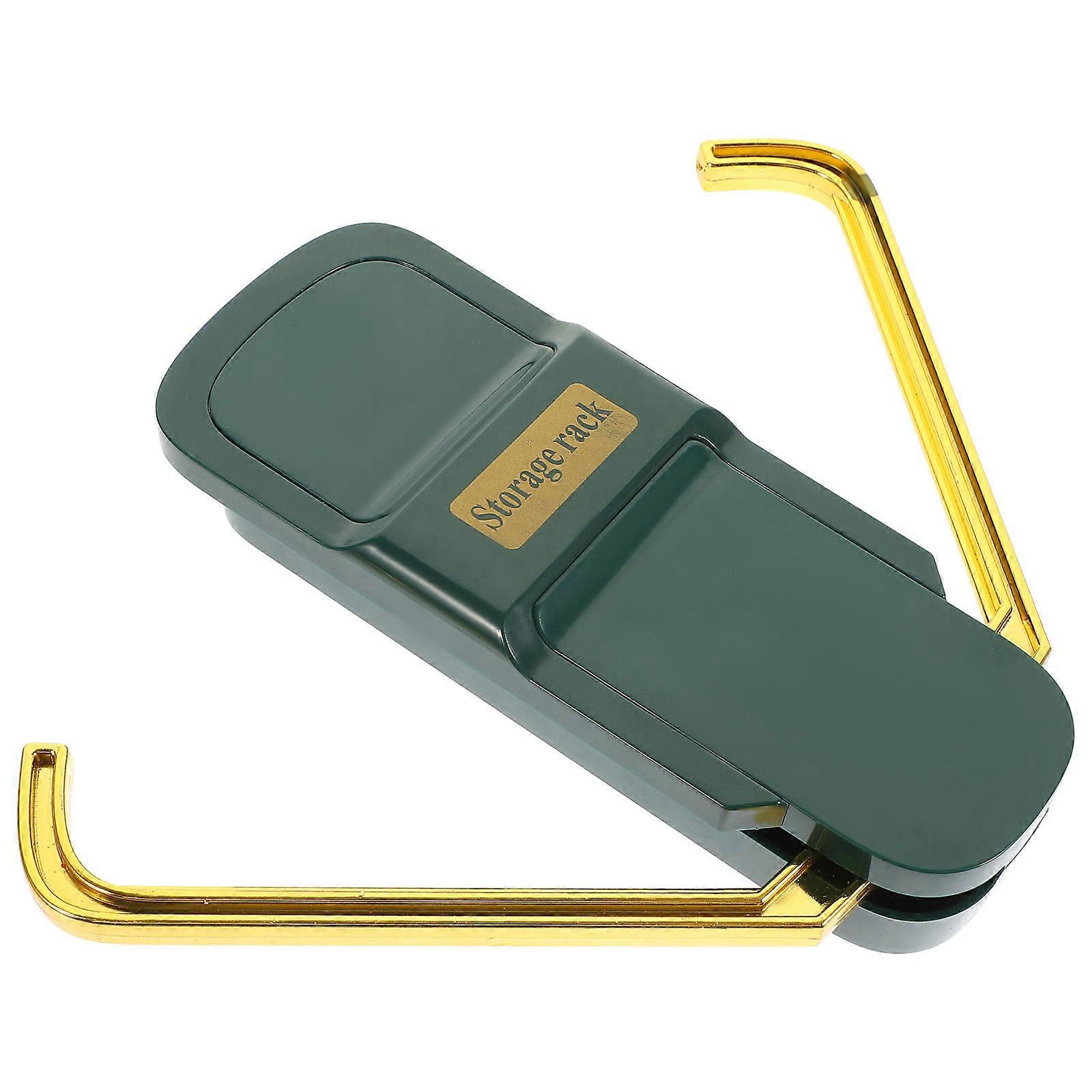 Hanger Organizer Clothes Hanger Rack for Storage Use 2Pcs Green Storage Rack