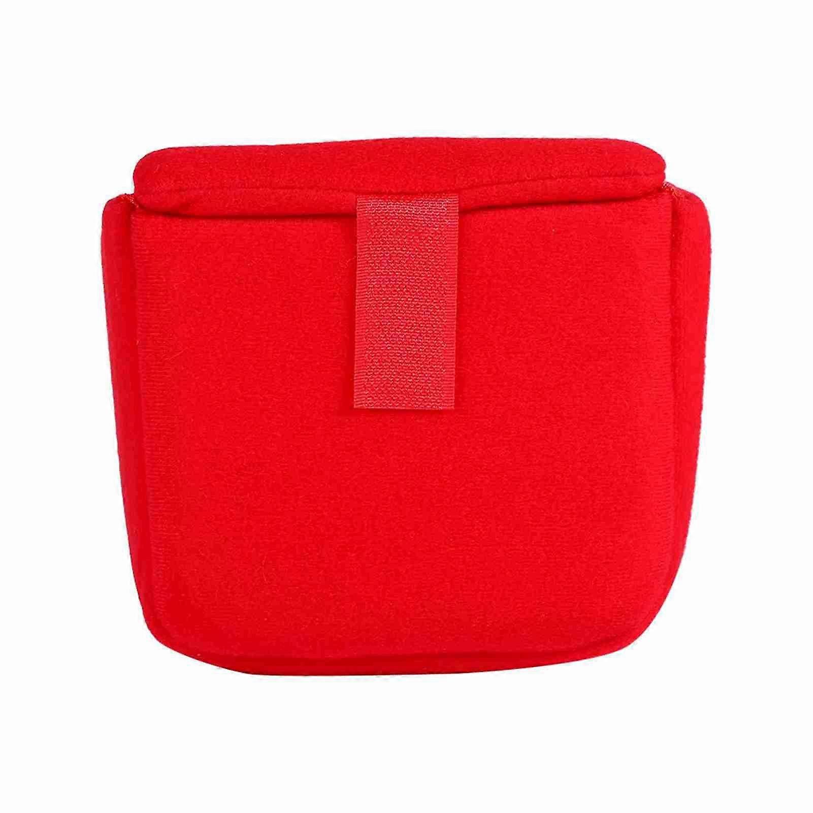 DSLR Insert Camera Case Protective Bag Cover Shockproof Travel Camera Accessory(red)