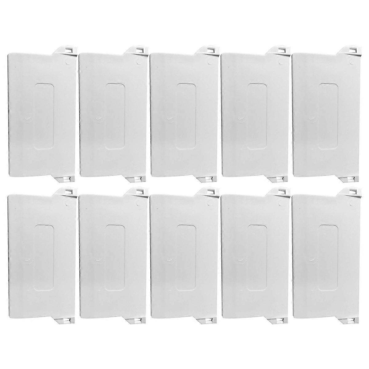 20Pcs Useful Vertical Blind Bottom Weights for Home White Plastic