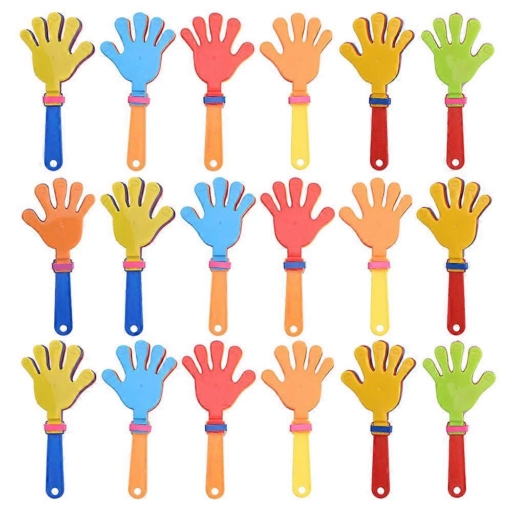 Πλαστικά χειροκροτήματα για εκδηλώσεις 36 τεμάχια παιδικά χειροκροτήματα για πάρτι επευφημιών