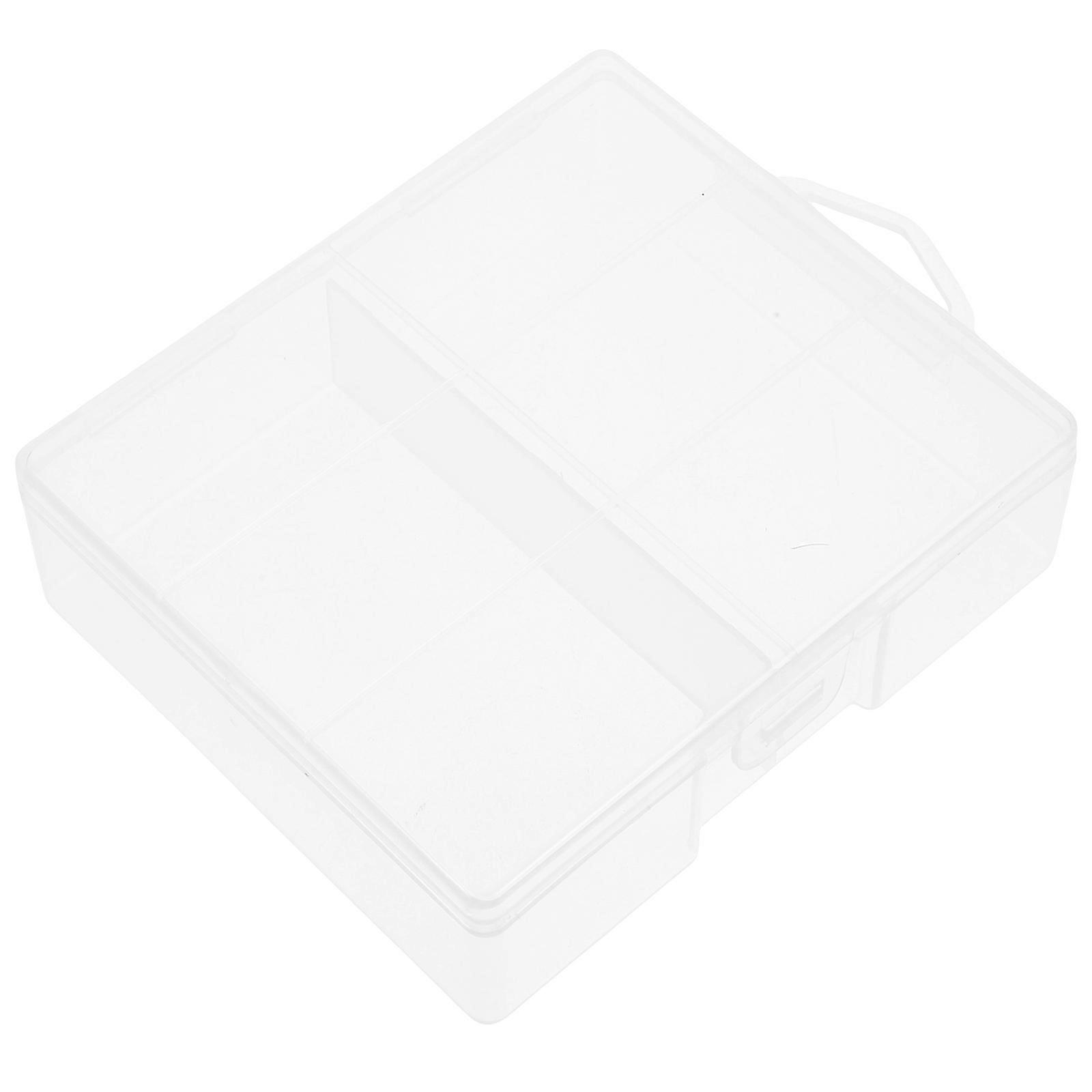 Battery Case Organizer for Storing Batteries Transparent Plastic Box