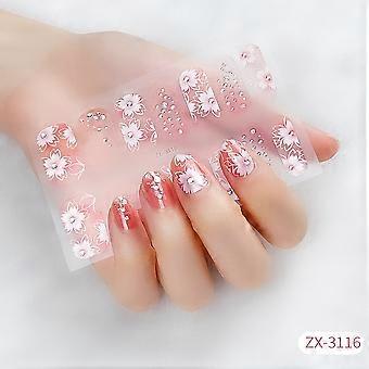 Wasserdichte Nagelaufkleber 3D-farbige Diamantaufkleber Schwangere Frauen können Diamantnagelaufkleber im Stil 3D dreidimensionaler Diamant ZX-3116 verwenden
