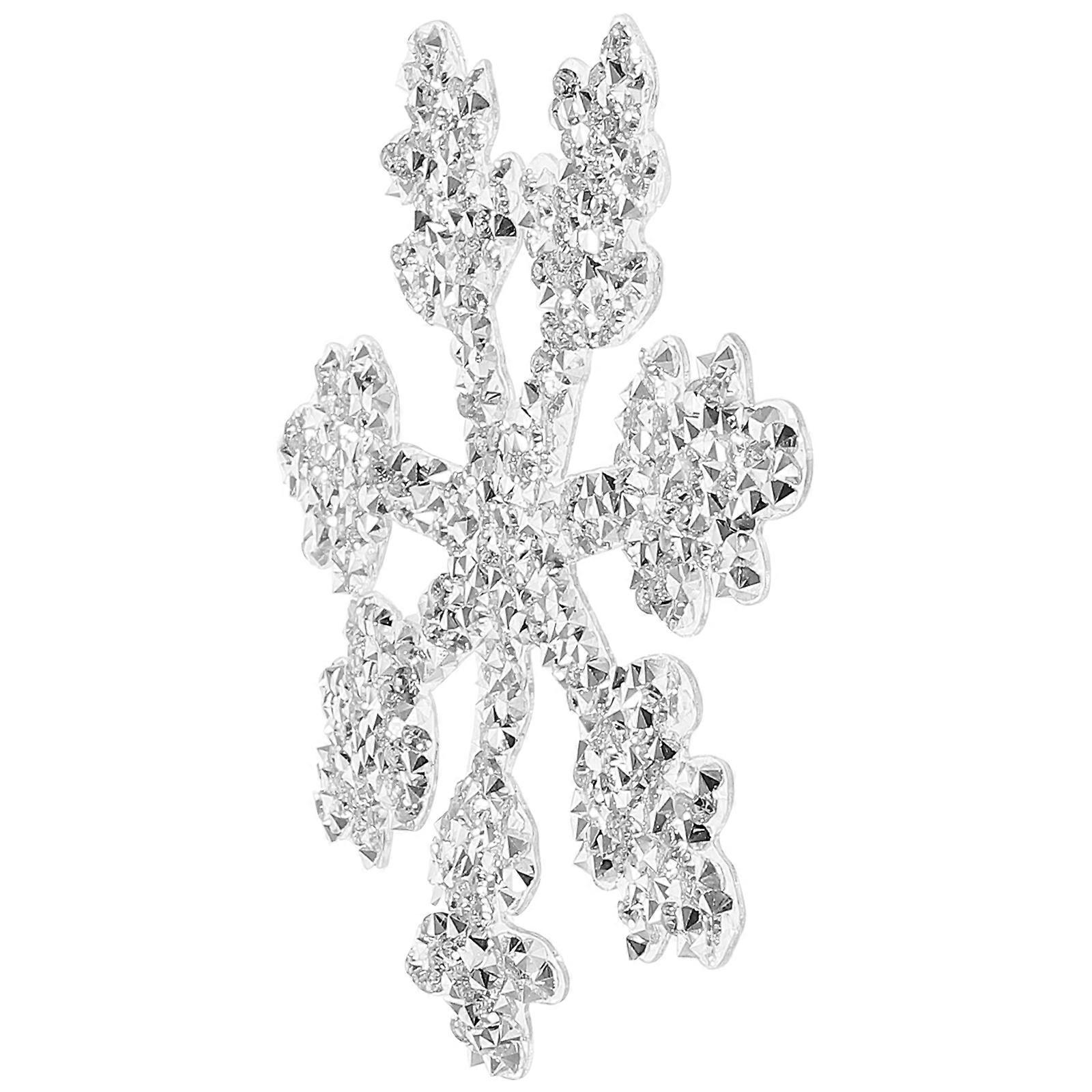 Delicate Iron Patches Snowflake Design Clothes Patch for Repairing 5Pcs