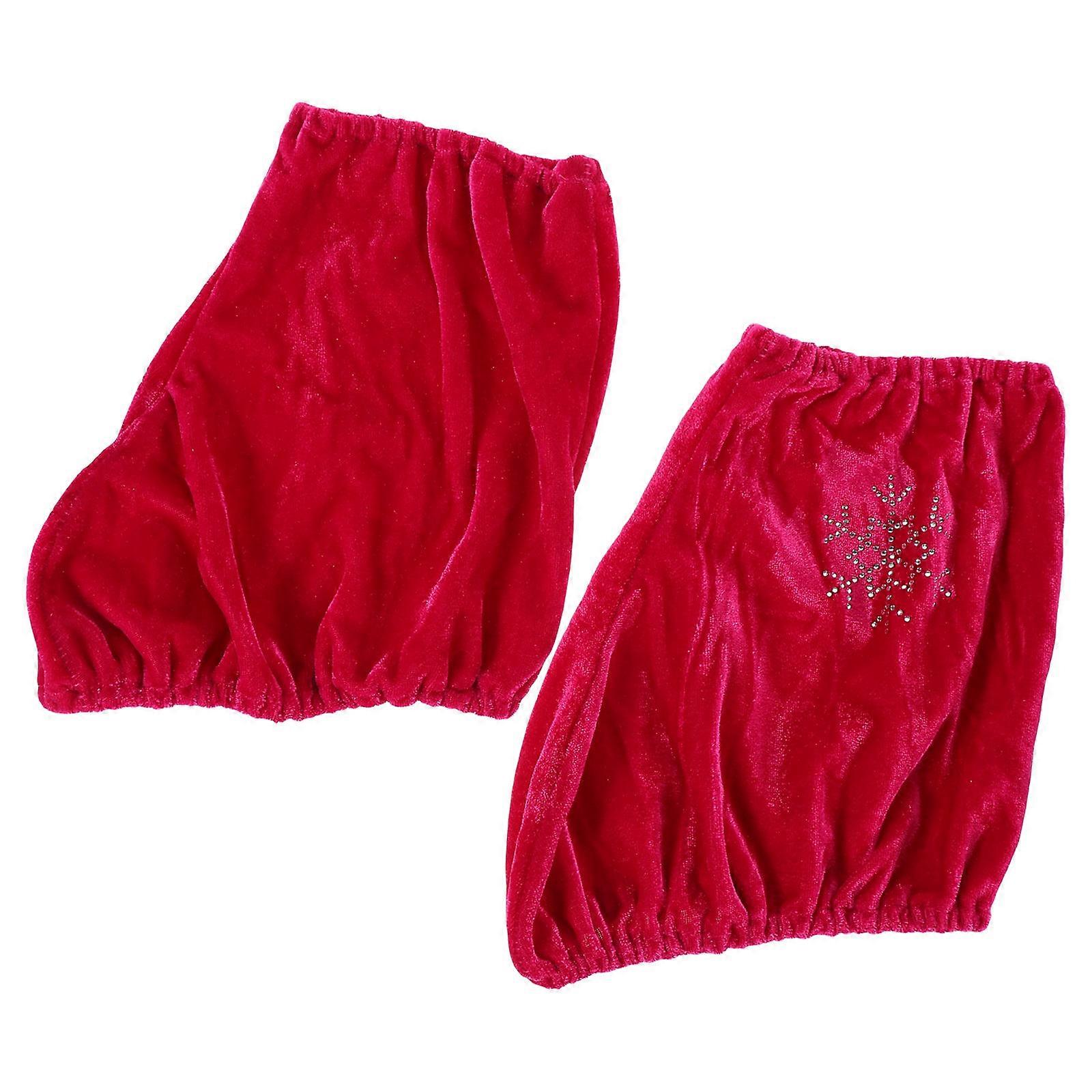 Functional Boot Guard Covers For Roller Skates, Portable Design In Cloth Material Suitable For Gift Recipients, 2 Pieces