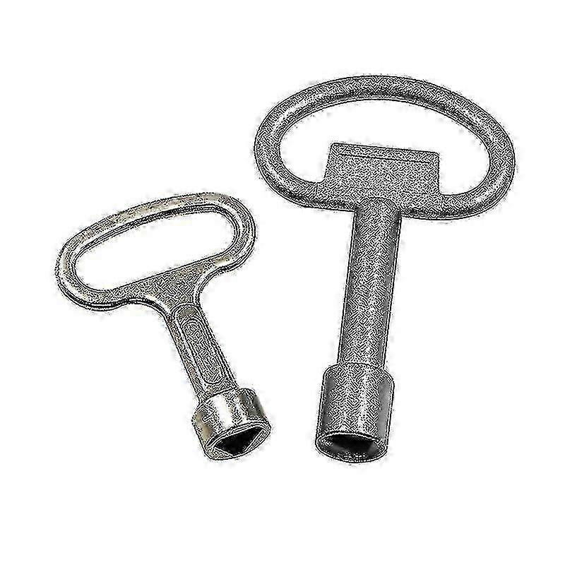 6pcs Metal Triangular Key, Meter Box Key, Gas Meter Key, For Gas Water Electric Meter Cabinetwater Valve Key Chassis Cabinet Do XXF f54 25-26