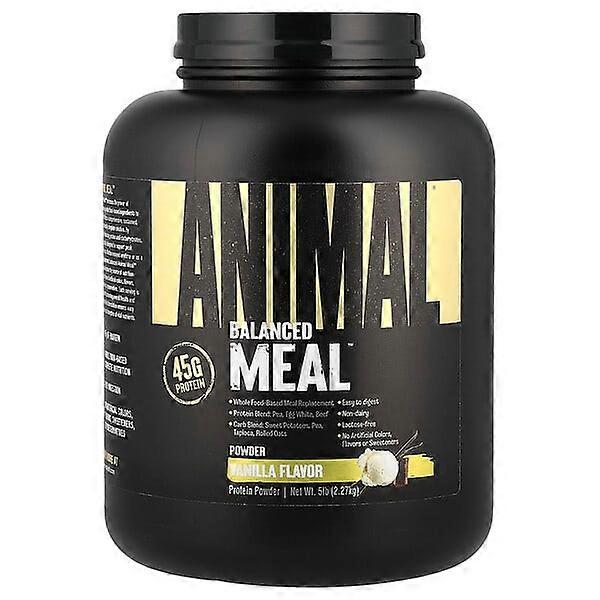 Animal, Balanced MealÃÂÃÂ¢ÃÂÃÂÃÂÃÂ¢ Protein Powder, Vanilla, 5 lb (2.27 kg)