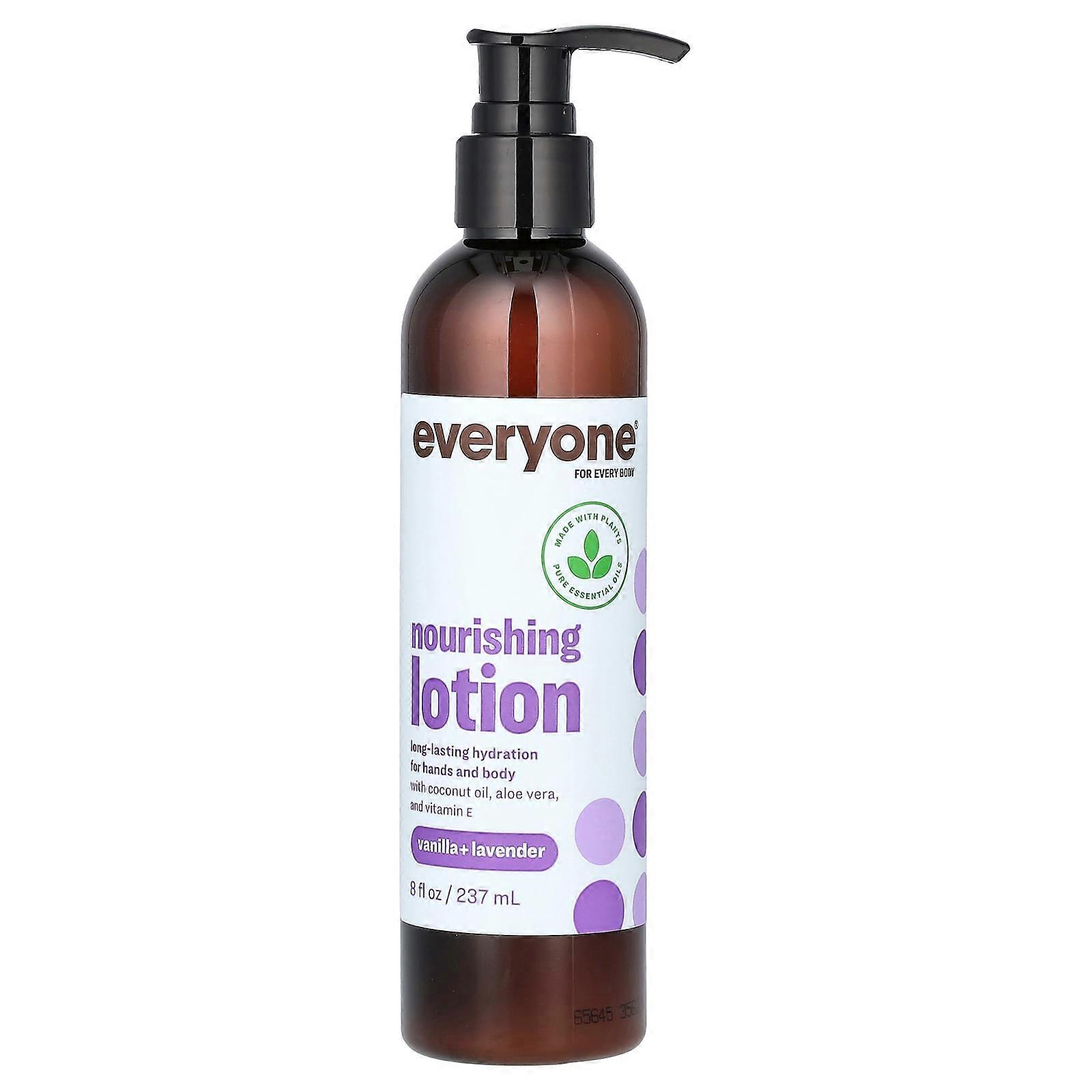 Nourishing Lotion, Vanilla + Lavender, 8 fl oz (237 ml)
