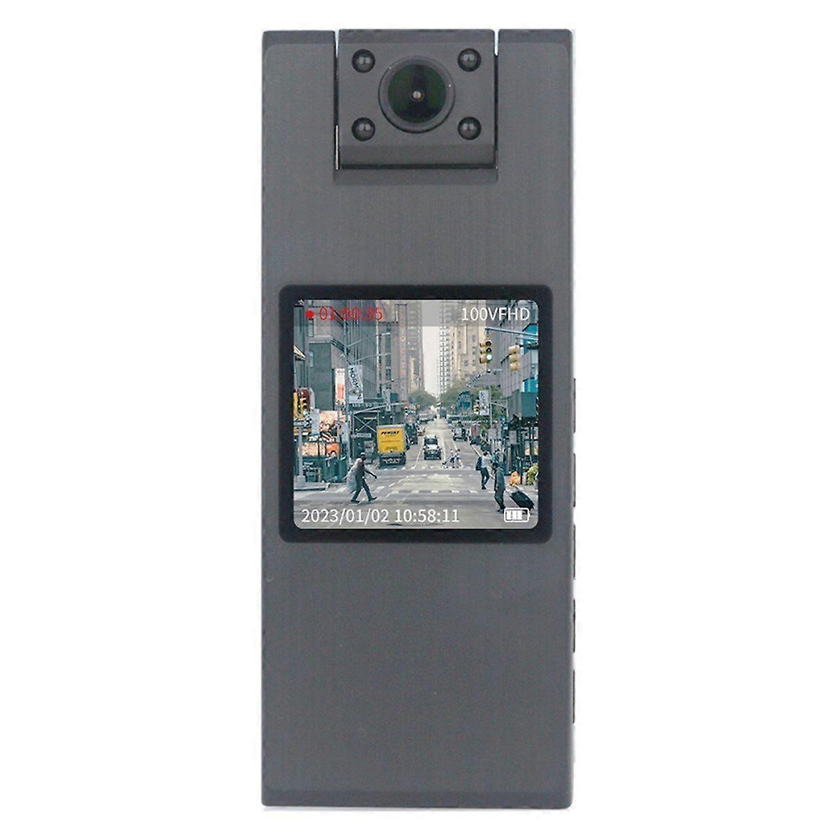 4K Direct Recording Version with Screen Law Enforcement Recorder 4K Infrared Night Vision HD Scene Bicycle Recorder