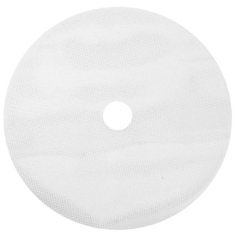8 Pcs Round Silicone Dehydrator Sheets, Non-Stick Fruit Dehydrator Mats, Reusable Steamer Mat Mesh S
