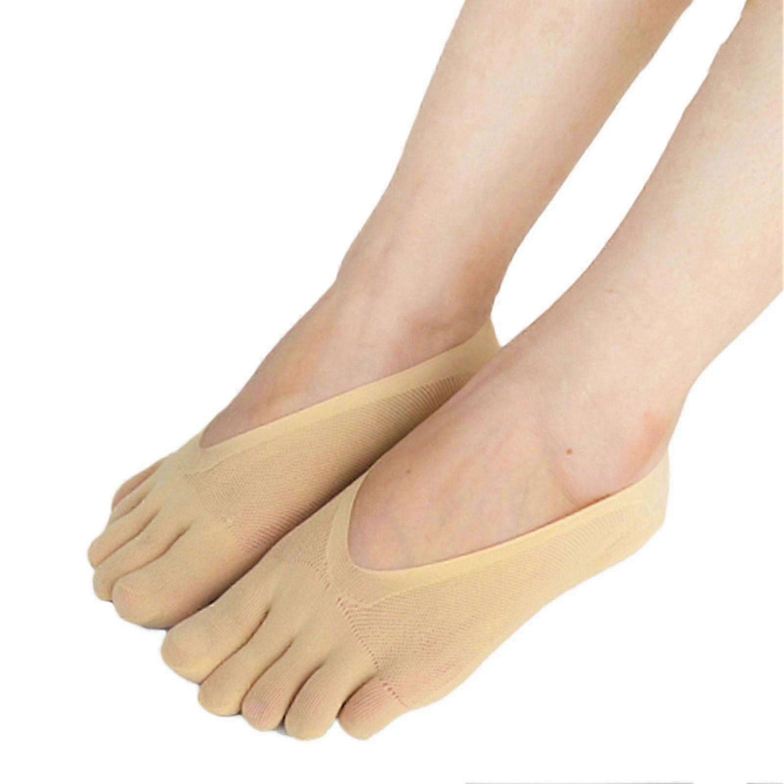 Naisten ortopediset kompressiosukat, joissa on erittäin matala vartalonmyötäinen vuoraus ja geeliläpät hengittävyyden parantamiseksi. Mukavat ja hengittävät, erittäin matalavartiset ortopediset kompressiosukat.