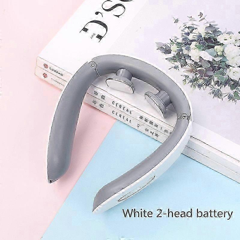 Sähköinen niska- ja hartiahierontalaite lämmöllä ja tärinällä kaularangan rentoutumiseen ja kivunlievitykseen