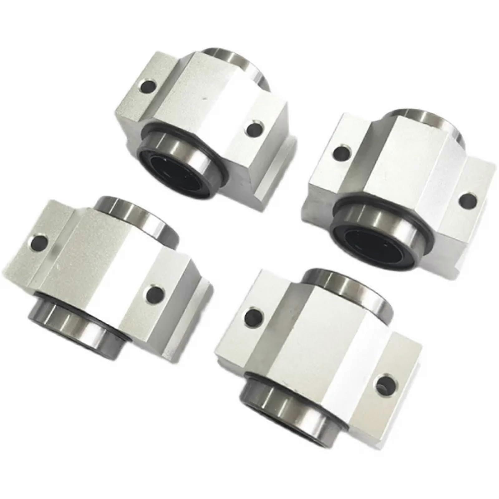 SC8VUU SC10VUU SC10V SC12VUU SC13VUU SCV16 SC20VUU Linear Pillow Block Kit 10mm Linear Slide Bearings 4 Pcs