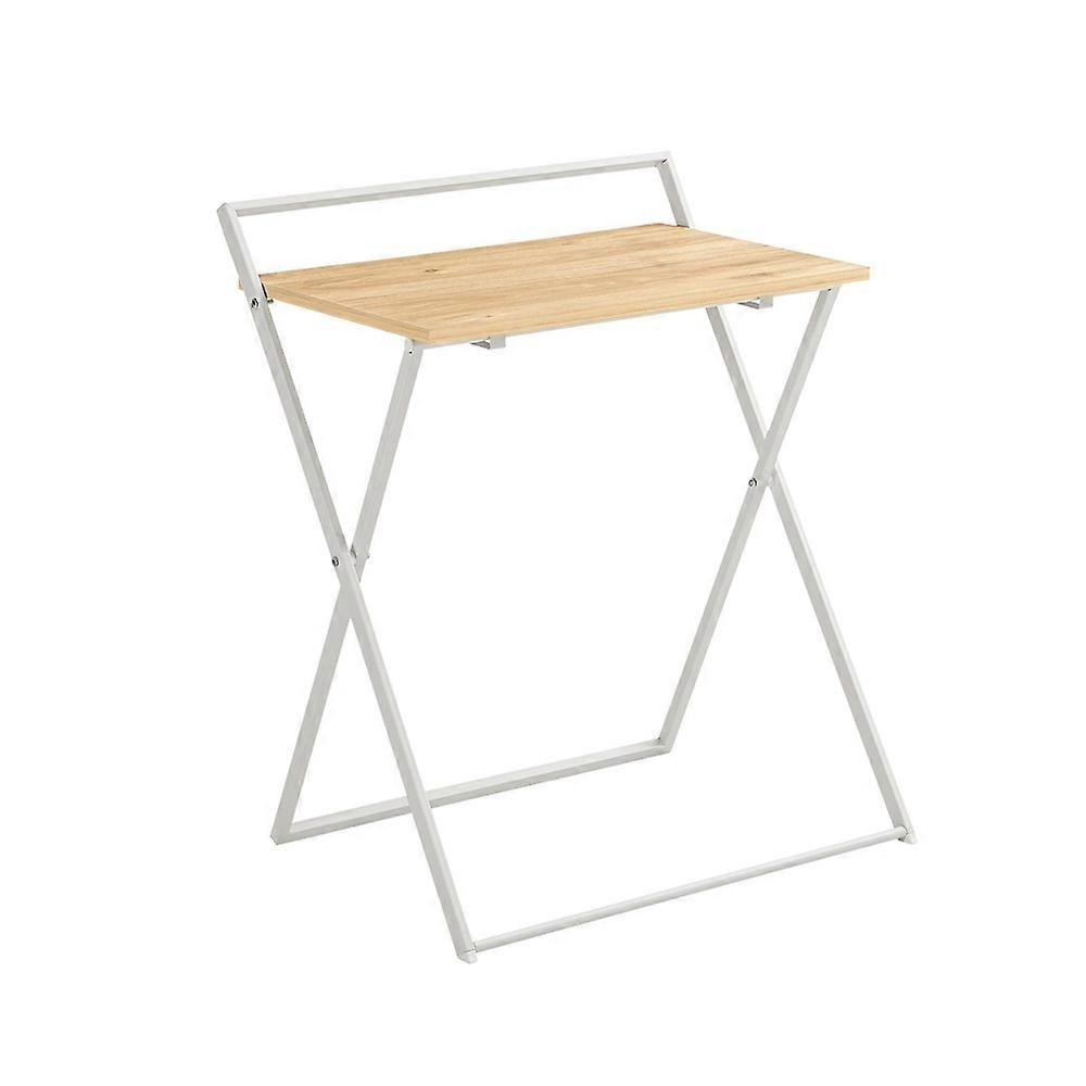 Foldable Desk Computer Workstation Writing Desk, Folding Table Side Table with Wooden Effect,SoBuy FWT88-WN