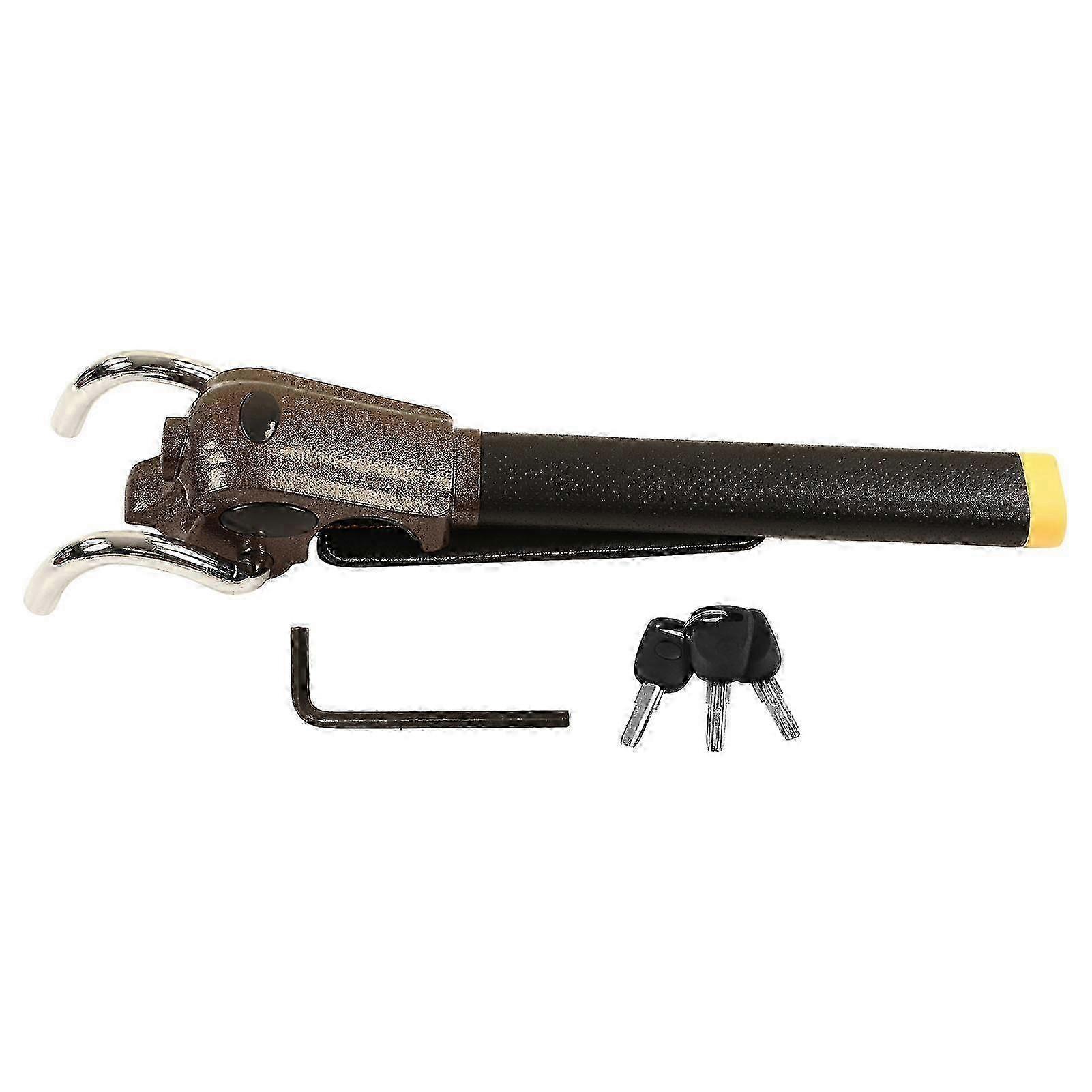 Car Steering Wheel Lock Fast Locking Adjustable Safe Scratch Resistant Universal for Vehicle