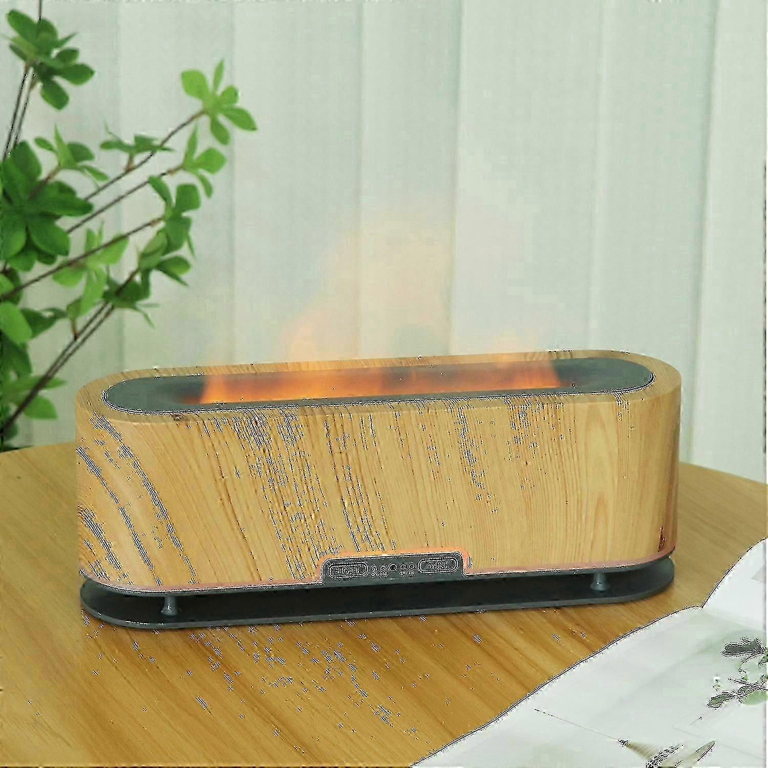 Clearance New Type Flame Humidifier Without Printing Simulation Flame Bedroom Home Office 7-color Am