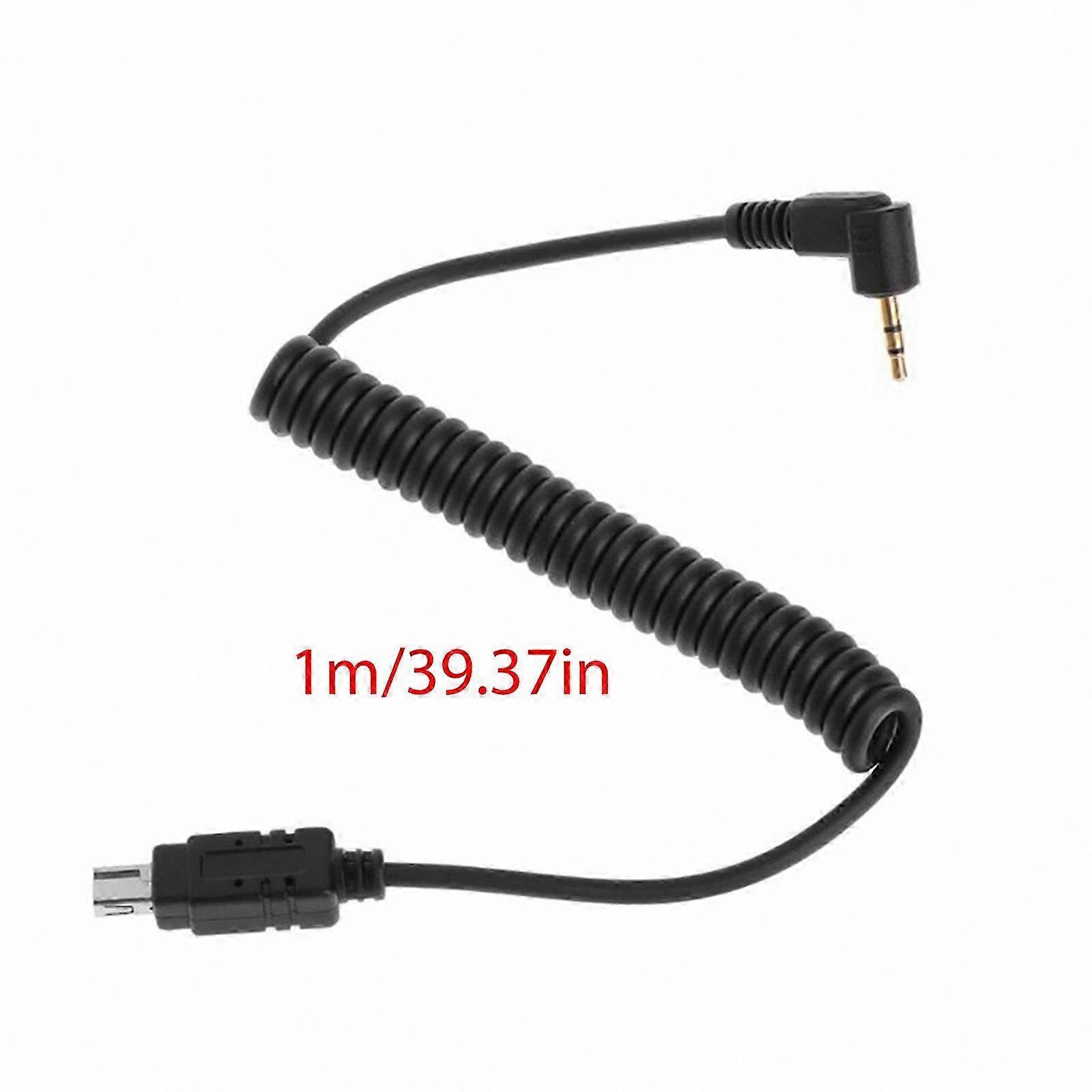 2.5mm N3 Shutter Release Cable for DSLR Cameras with Remote Control Functionality