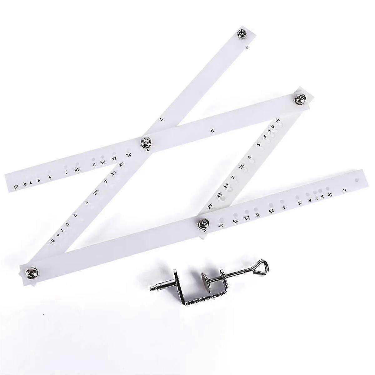 Scale Excellent Folding Ruler Artist Pantograph Copy Rluers Draw Enlarger Reducer Tool For Office S