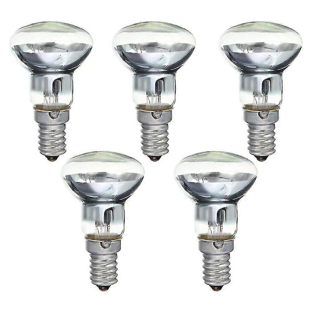 Sostituzione lampada lava E14 R39 30w vite in lampadina chiaro riflettore spot luce lava incandescente Trasparente 5pcs