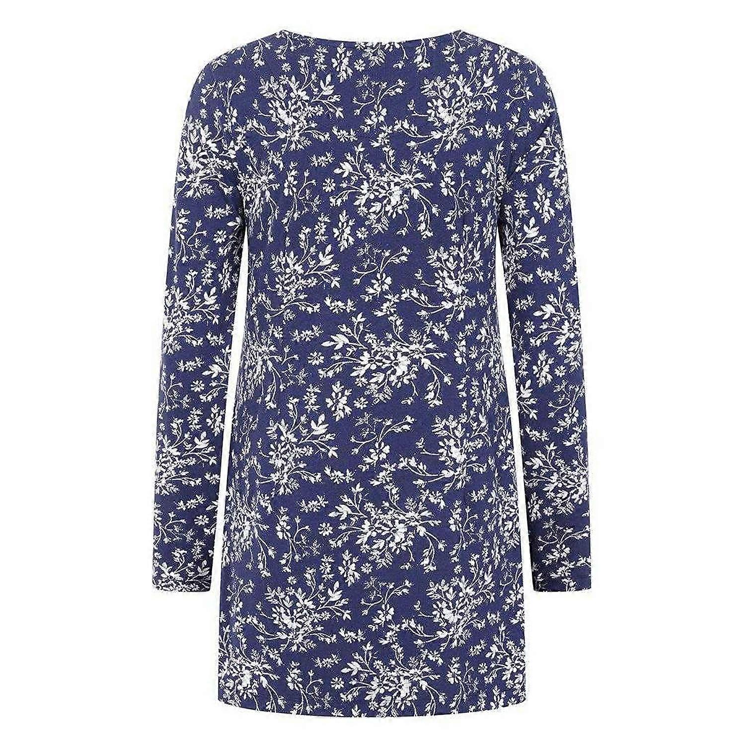 Lazy Jacks Womens/Ladies Autumn Flowers Tunic Top