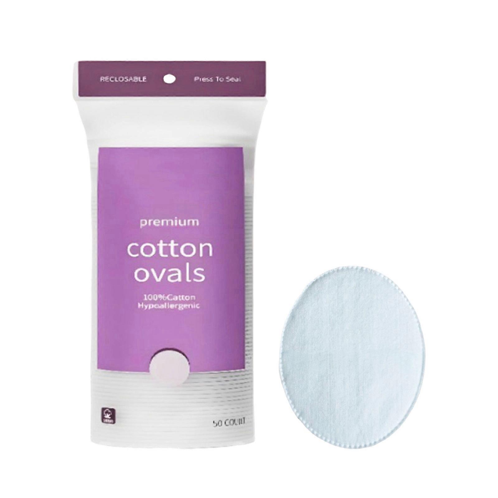 Multipurpose Biodegradable Fabric Face Cotton Pad For Makeup Removal Skincare Routine And Sensitive Areas Care 1pack Multicolor