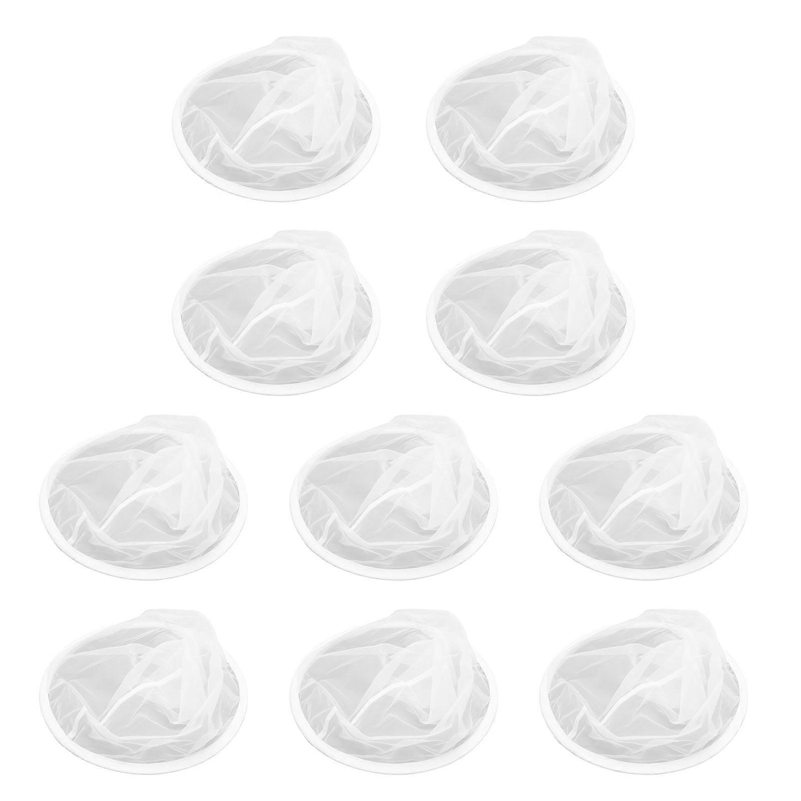 Set of 10 Beekeeping Honeys Filtration Meshs Bags Purifying Honeybee Harvest Tool Honeys Filter Beekeeping Supplies for Honeys Multicolor