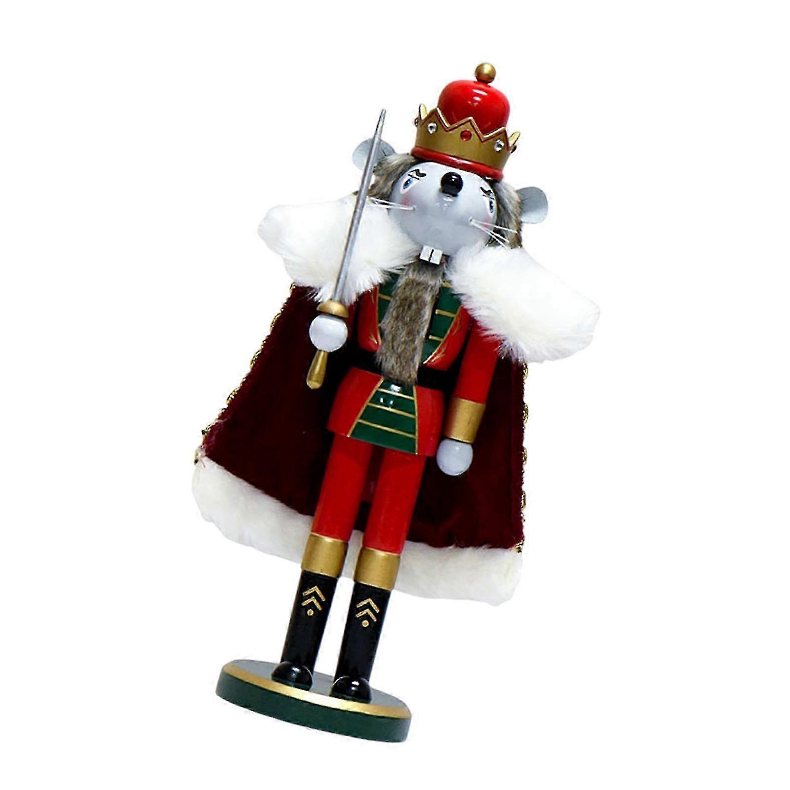 Nutcracker Figurine for Xmas Festive Tabletop Display