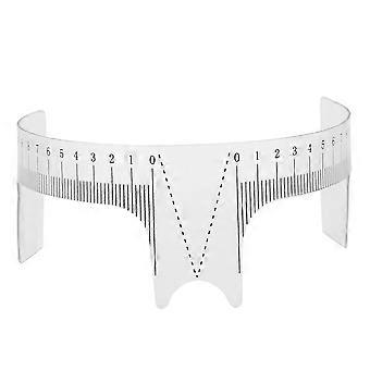 Professional Eyebrow Positioning Ruler Microblading Brow Shape Design Ruler Measure ToolA