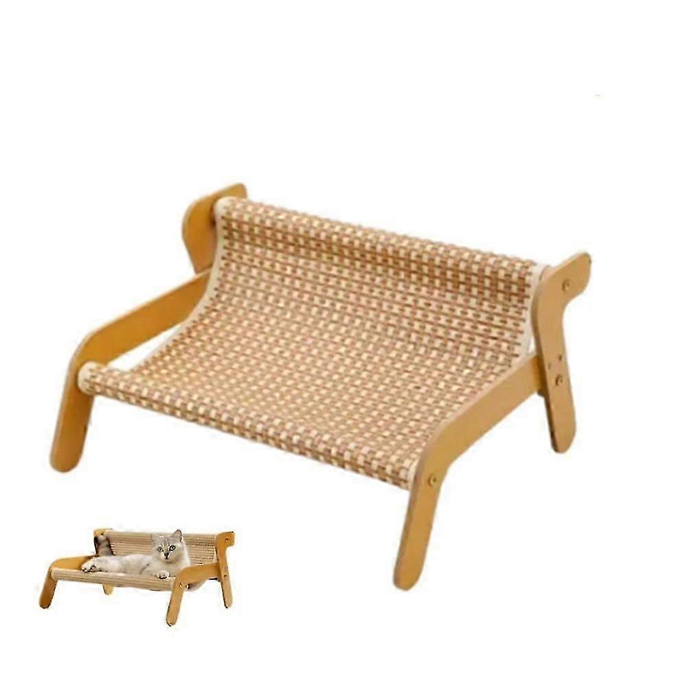The Claw Lounge,Cat Sisal Chair,Rocking Cat Scratcher,2-in-1 Cat Scratch Pad