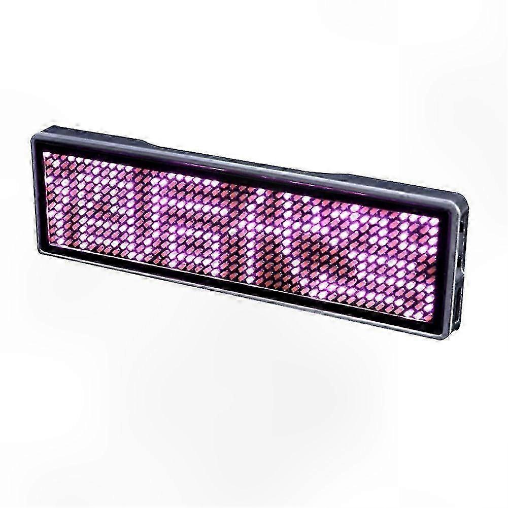 Rechargeable LED Handheld Subtitle Board with 8 Program Modes for Meetings, Exhibitions, and Events
