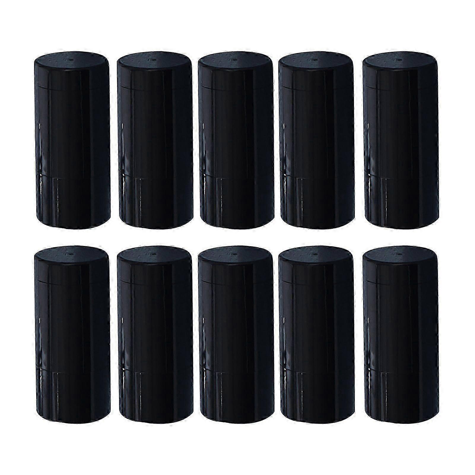 10Pcs 15/30/50G Empty Deodorant Container DIY Sunscreen Refillable Bottle Reusable Twist-up Bottom Filling Stick Plastic Cosmetic Lip Balm Tube