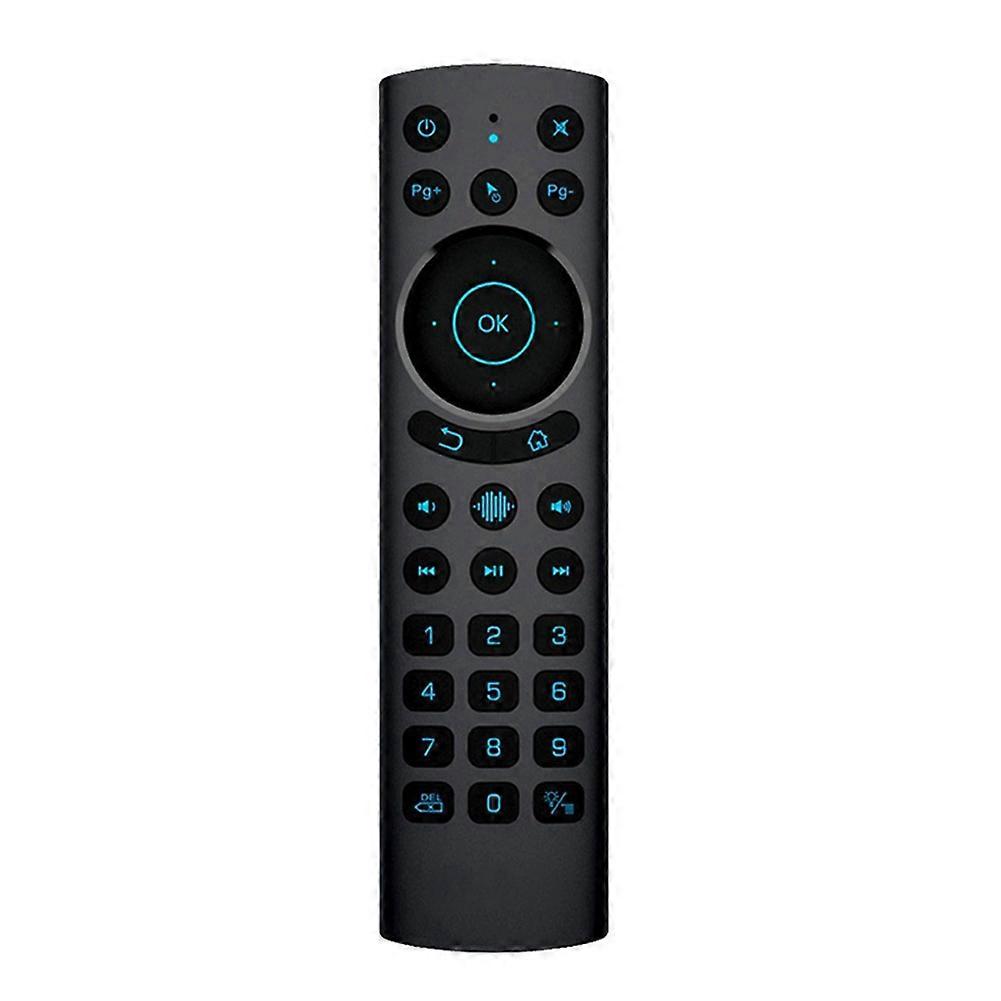 Wireless Voice Backlit Air Mouse Gyroscope IR Learning Remote Control