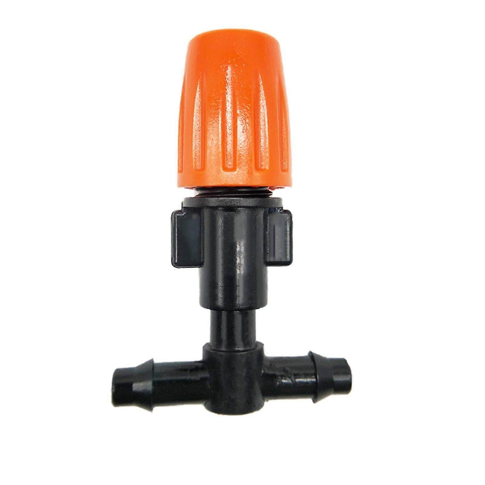 20PCS Garden Irrigation Nozzle Tri Head Adjustable Drip Sprinkler for Full Coverage Watering