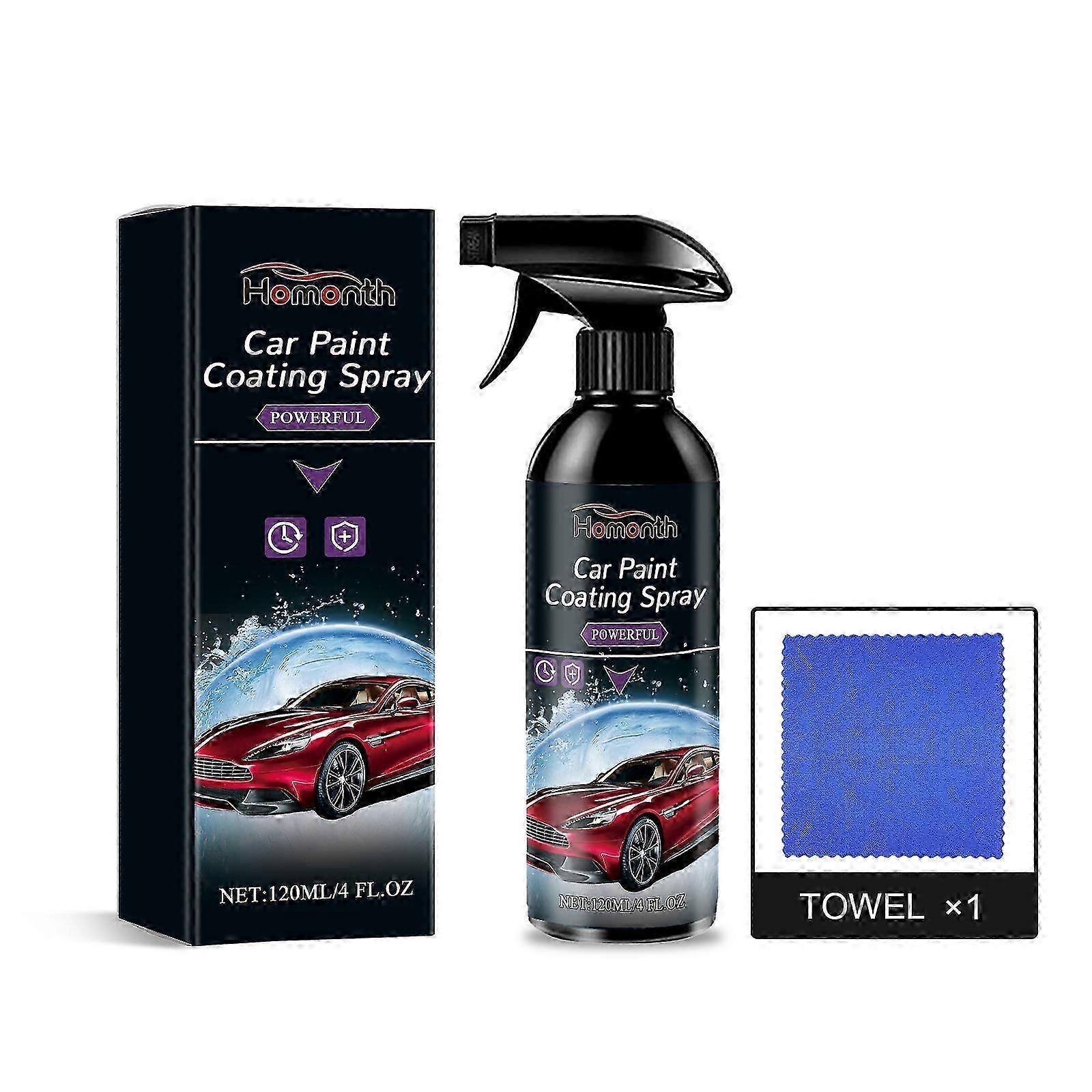 Multi-Functional Car Paint Coating Spray - Antifouling & Waterproof Maintenance for a Shiny Finish