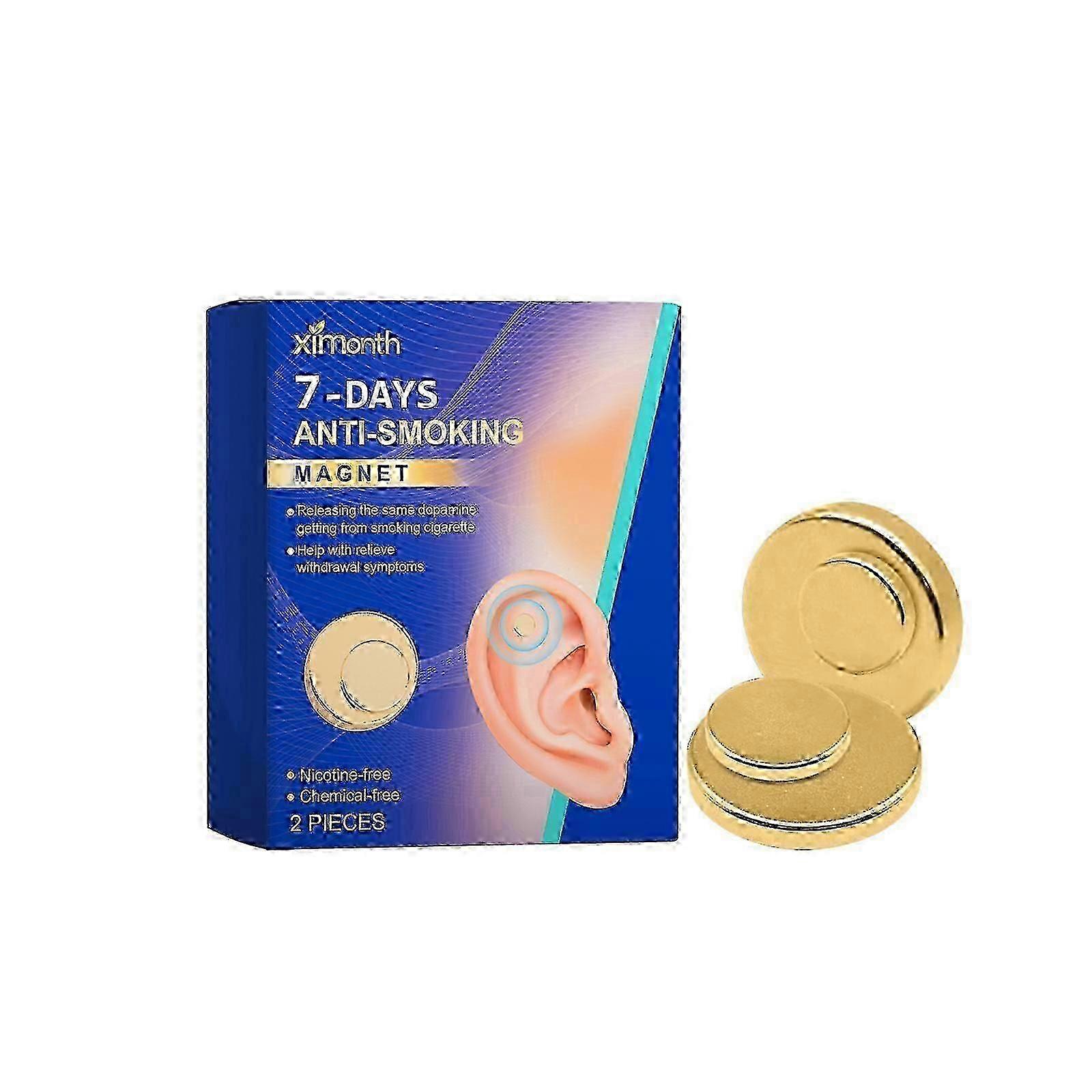 Therapy Ear Clip with Magnets for Reducing Smoking Cravings