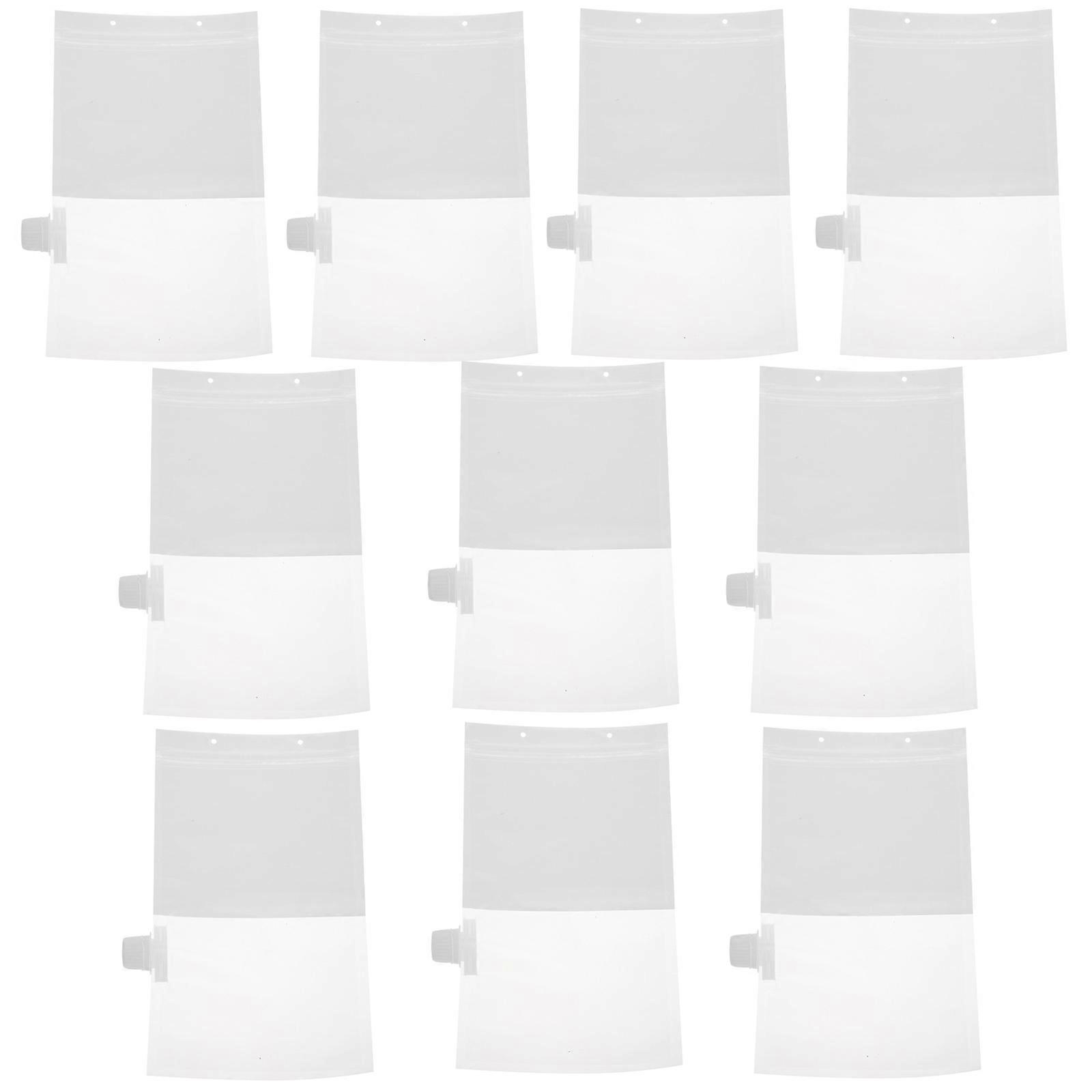 Clear Hanging Moisture Absorber Bag for Closet Use 10Pcs Reusable Packs